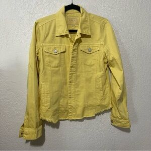 Blank‎ NYC Frayed Jean Jacket Size M